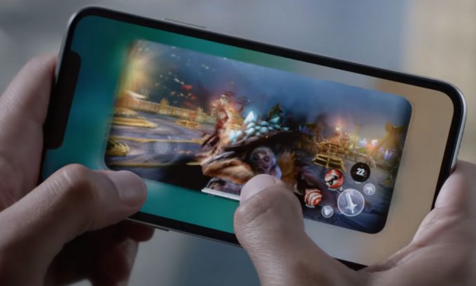 New iPhone X ‘Unleash’ ad Targeting Gamers
